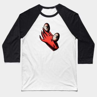 hand face tattoo Baseball T-Shirt